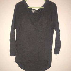 Gray lounge shirt from Cotton On
